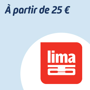 25 € de produits Lima