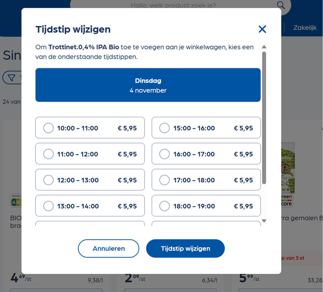 Colruyt en Bio-Planet in 1 bestelling | Collect&Go