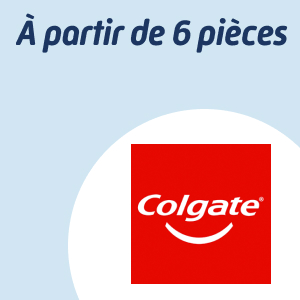 6 pièces Colgate