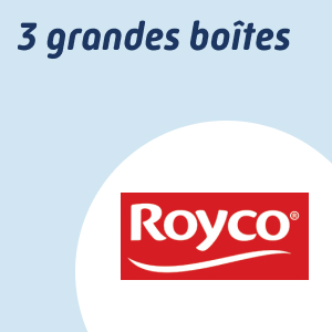 3 grandes boîtes Royco Minute Soup