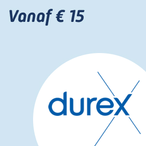 € 15 aan Durex