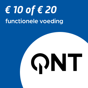 € 10 of € 20 aan functionele voeding van QNT