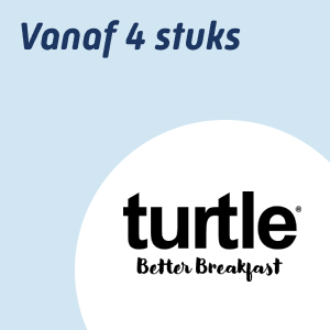 4 verpakkingen ontbijtgranen van Turtle